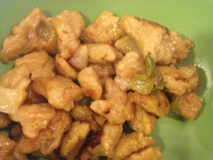 Seitan Scallion Stir-Fry