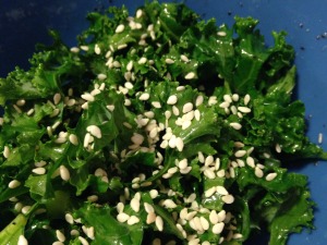 Ginger Kale Salad, very similar to Whole Foods