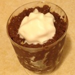 Instant Chia Chocolate Pudding, 17 grams protein, 174 calories